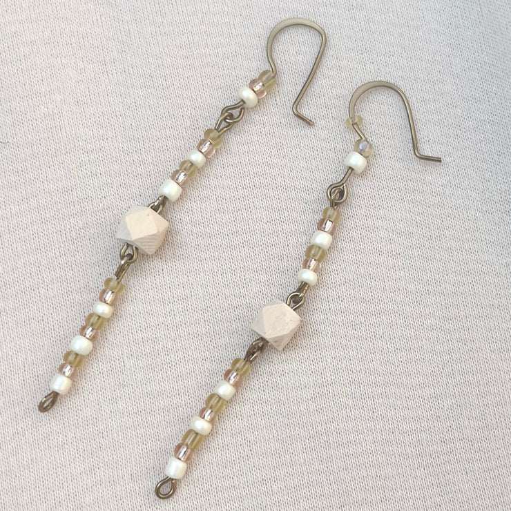 Boucles d'oreilles pendantes Toast au champagne