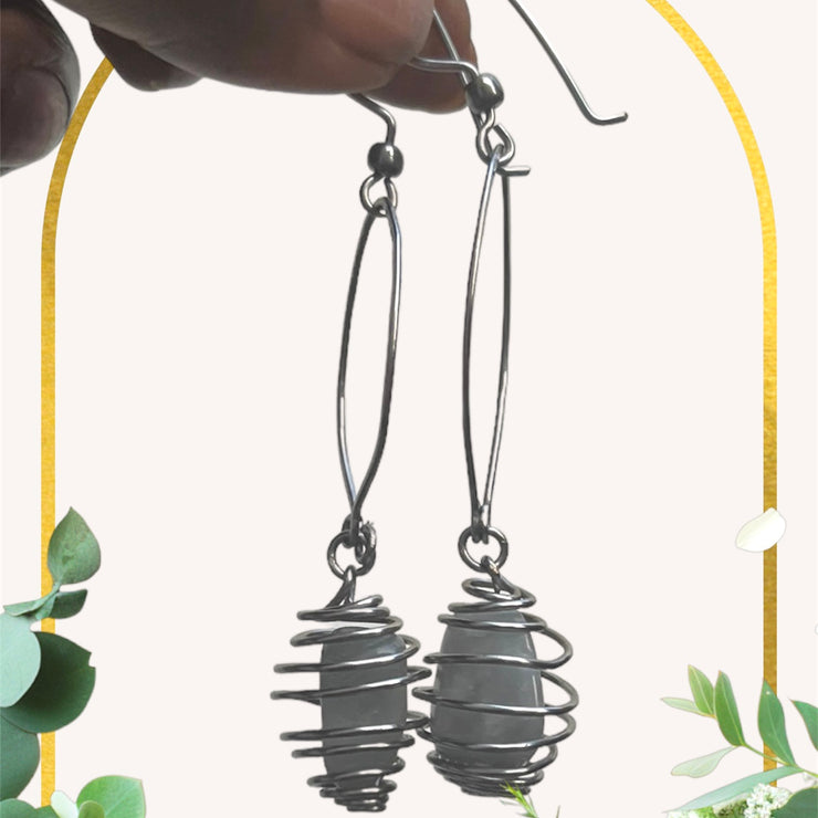 A Silver Lining Dangle Earrings