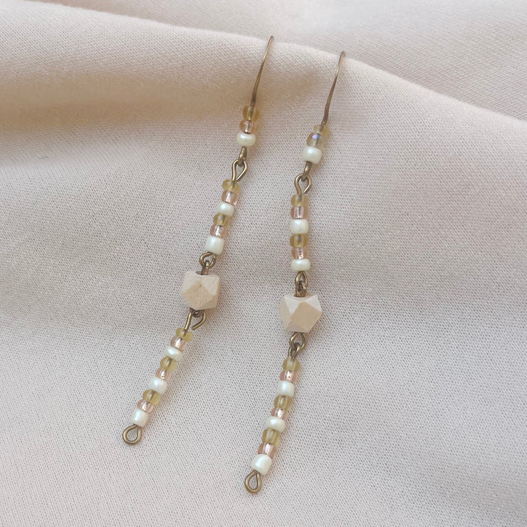 Boucles d'oreilles pendantes Toast au champagne