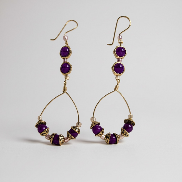 My Third Eye is Shining Hoop Earrings