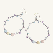 Dot Candy Hoop Earrings