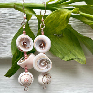 On the Half Shell Dangle Earrings