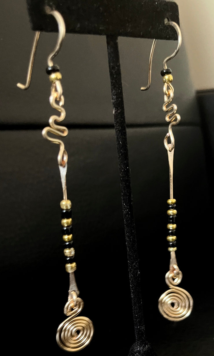 Hieroglyph  Dangle Earrings